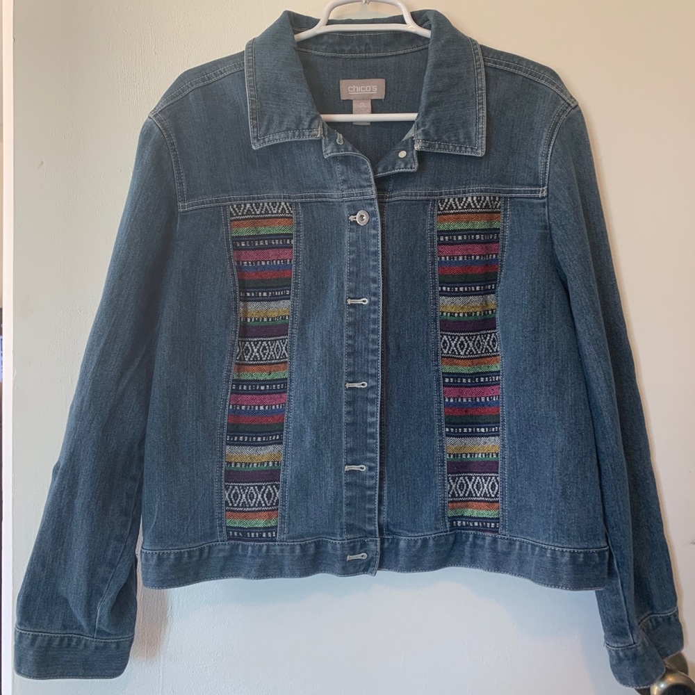 Chicos Jean jacket